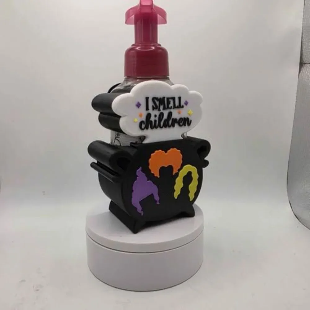 Halloween Hocus Pocus Cauldron Soap Dispenser Holder